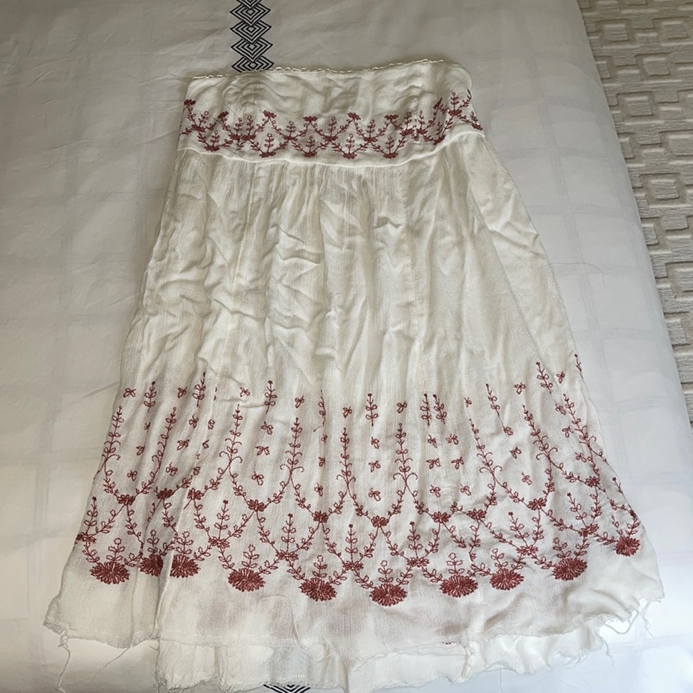 Free people strapless dress!